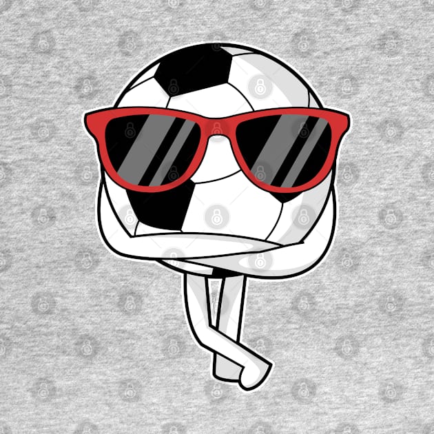 Soccer player with Sunglasses at Soccer by Markus Schnabel